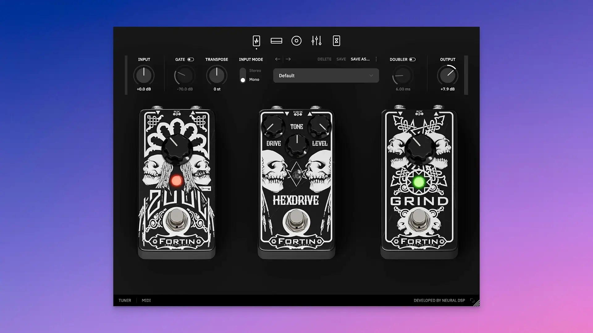 Neural DSP Fortin Nameless Suite X screenshot 4